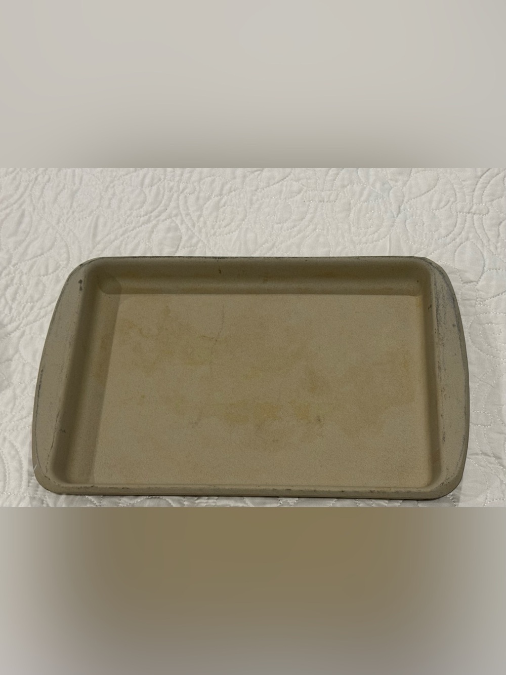 Pampered Chef Family Heritage Stoneware Rectangular Medium Bar Pan Vintage